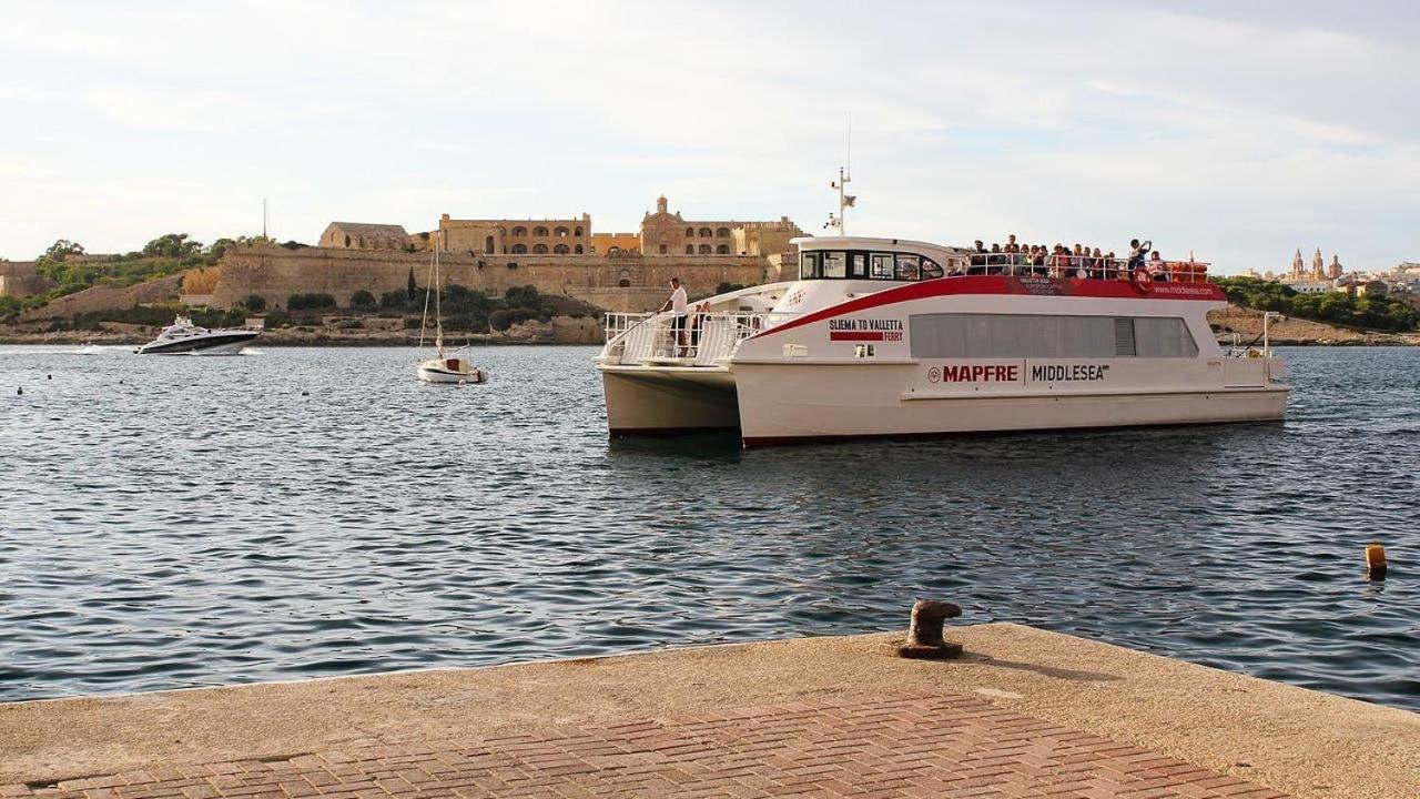 Luxury Apartment With Valletta And Harbour Views Sliema Eksteriør bilde