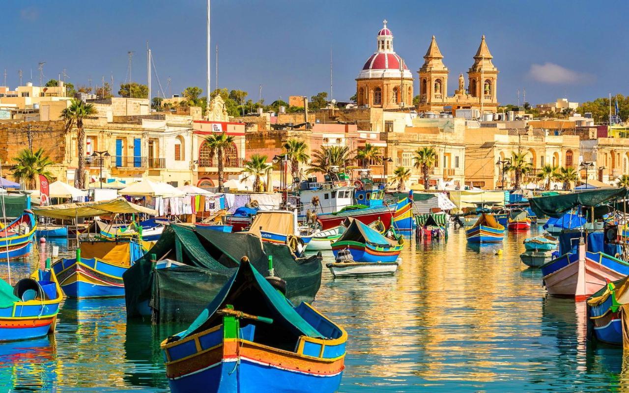 Luxury Apartment With Valletta And Harbour Views Sliema Eksteriør bilde