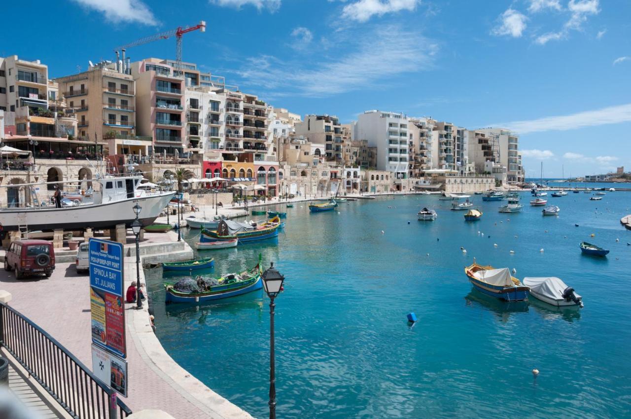 Luxury Apartment With Valletta And Harbour Views Sliema Eksteriør bilde