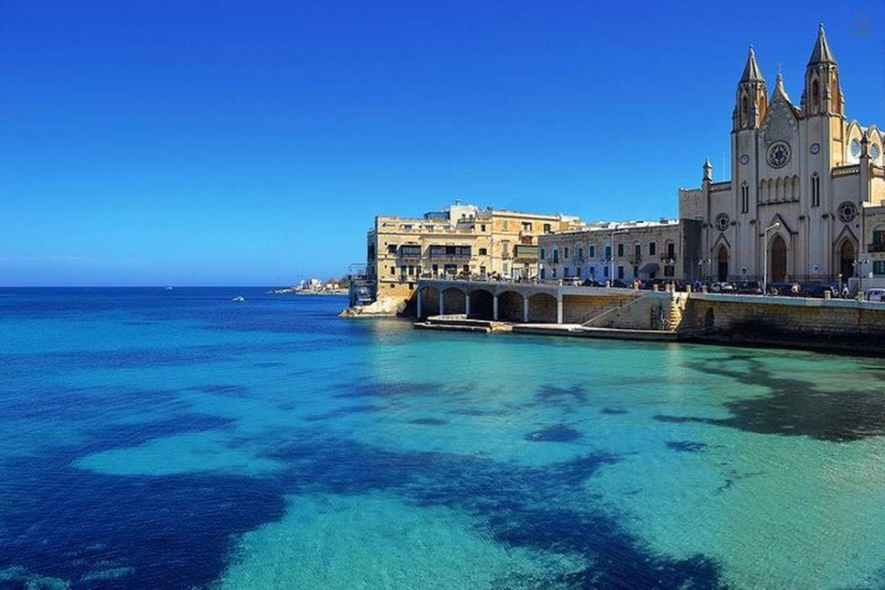 Luxury Apartment With Valletta And Harbour Views Sliema Eksteriør bilde