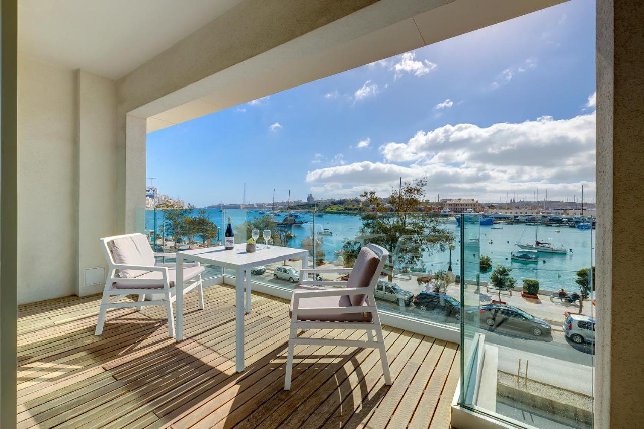 Luxury Apartment With Valletta And Harbour Views Sliema Eksteriør bilde