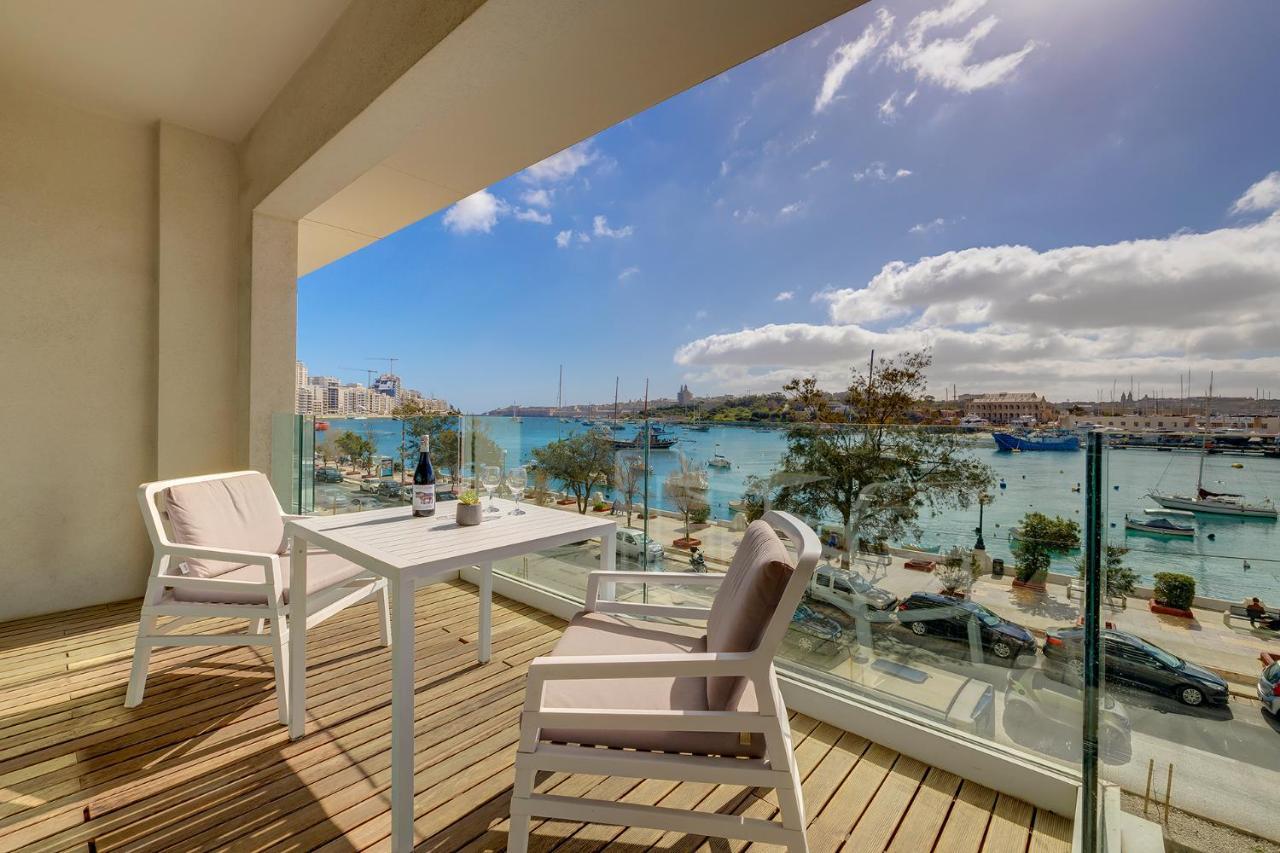Luxury Apartment With Valletta And Harbour Views Sliema Eksteriør bilde