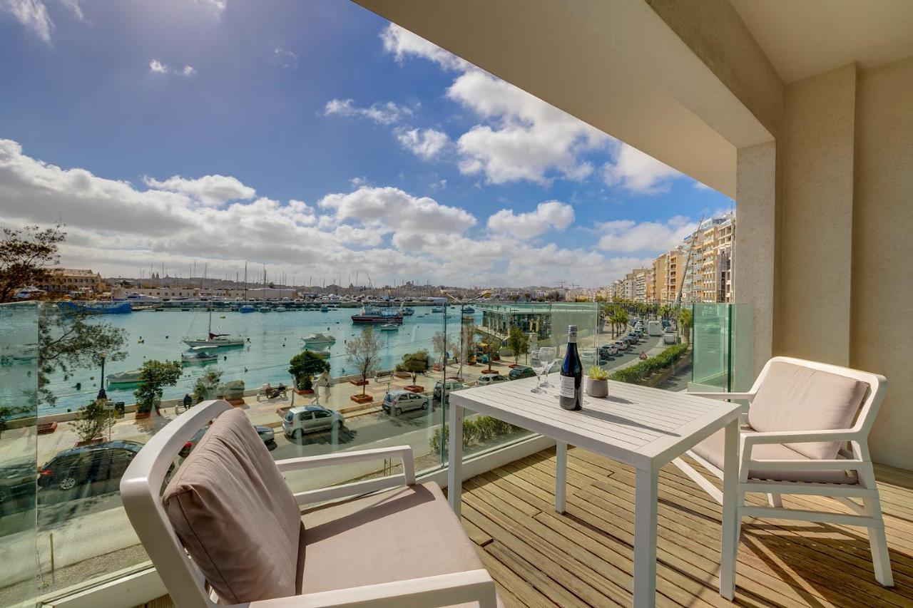 Luxury Apartment With Valletta And Harbour Views Sliema Eksteriør bilde